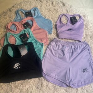 Conjunto corto top y shorts